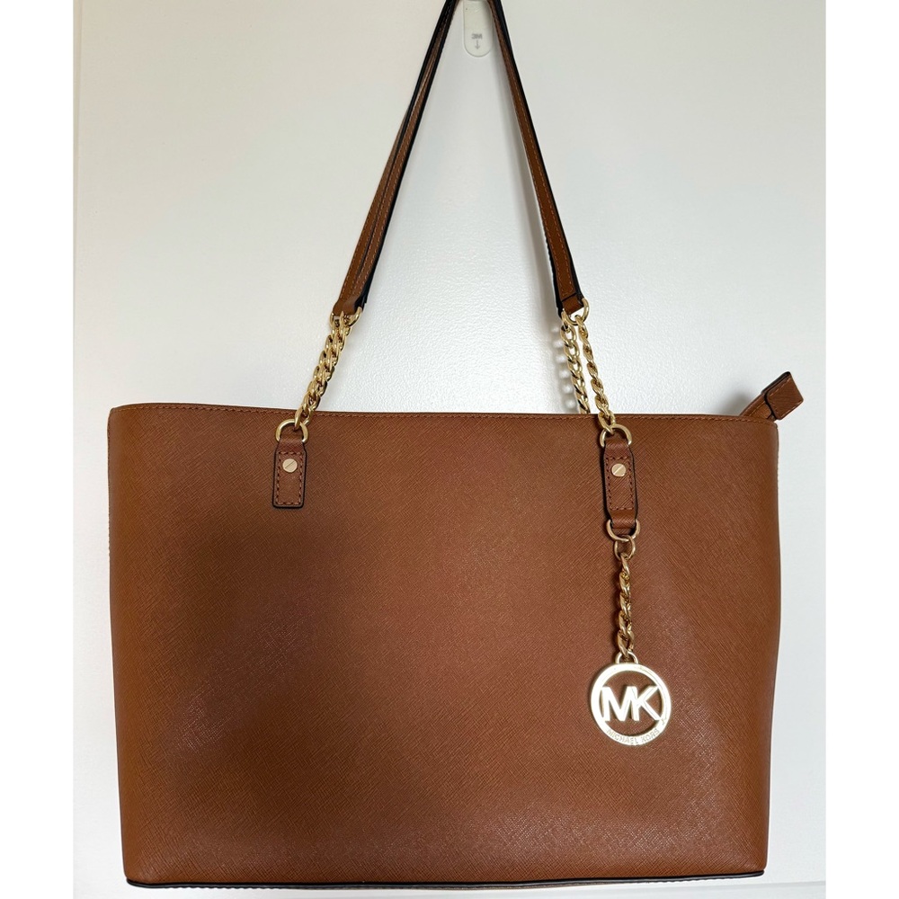 SOLD - Michael Kors Leather Tote
